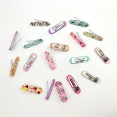 6pcs Floral Butterfly Hair Clips for Women Girls