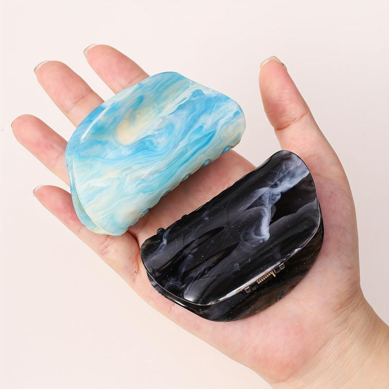Glitter Hair Claw Clip Nonslip Ponytail Holder for Women