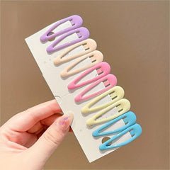 Y2K Candy Hair Clip Snap Barrette Metal Hair Slides Non Slip