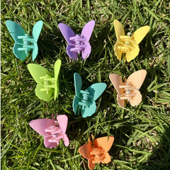 20pcs Matte Candy Hair Claw Clip for Women Girls