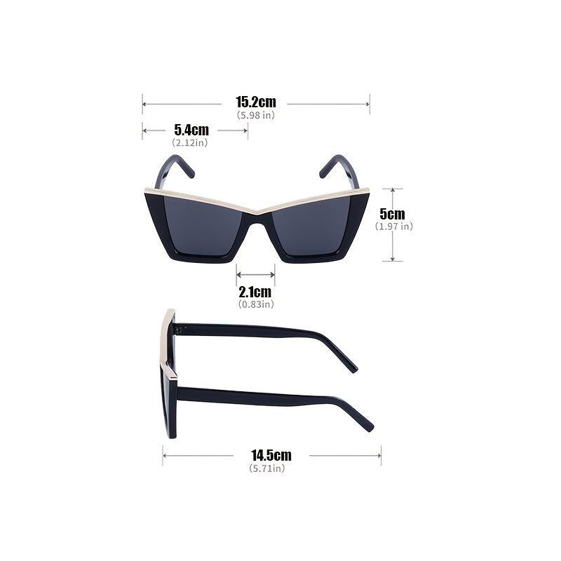 Y2K Cat Eye Sunglasses UV400 Sun Shades Glasses