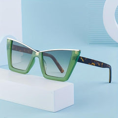 Y2K Cat Eye Sunglasses UV400 Sun Shades Glasses