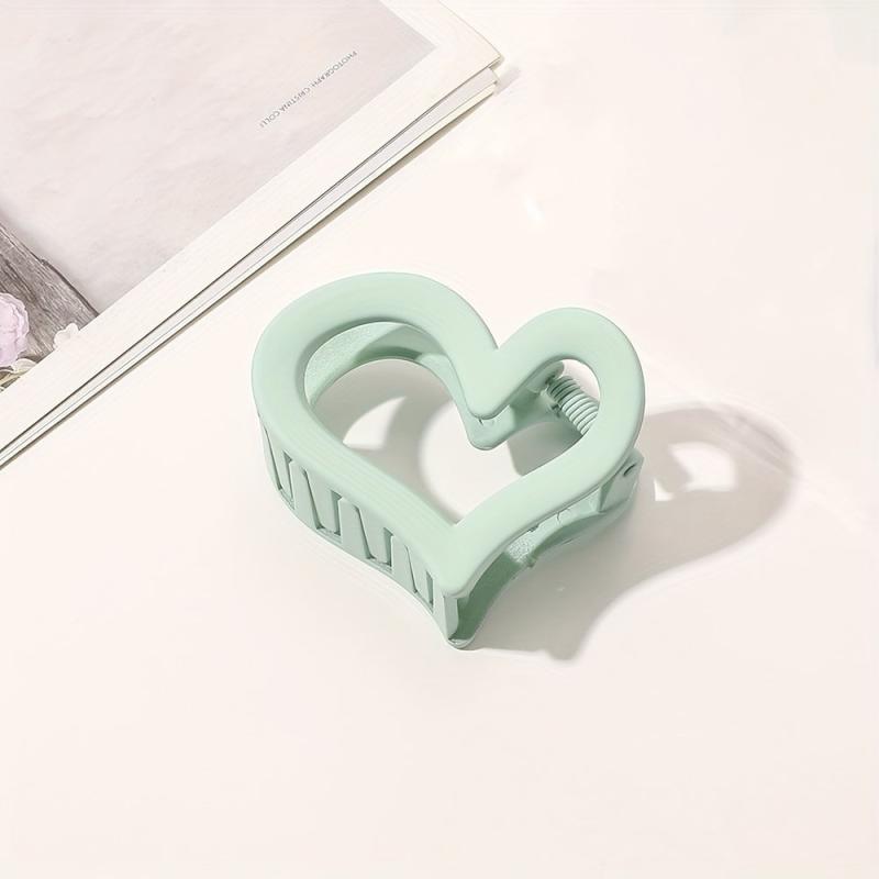 Heart Shape Hair Claw Shark Claw Ponytail Holder Hair Accessories