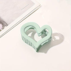 Heart Shape Hair Claw Shark Claw Ponytail Holder Hair Accessories