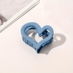 Heart Shape Hair Claw Shark Claw Ponytail Holder Hair Accessories