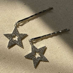 Y2K Star Pendant Hair Clip Pin Bobby Pin Hair Slides Clip