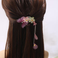 2pcs Insert Comb Headdress Hair Comb Side Clip Flower Hair Accessories