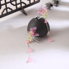 2pcs Insert Comb Headdress Hair Comb Side Clip Flower Hair Accessories