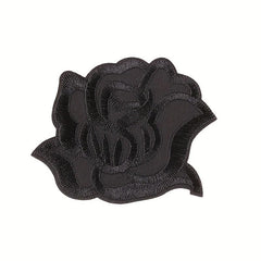 8pcs Rose Embroidered Patches Iron On Stickers DIY Accessories