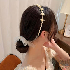 Boho Flower HairBand Braided HeadBand Women Hair Accessories
