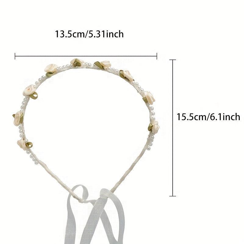 Boho Flower HairBand Braided HeadBand Women Hair Accessories
