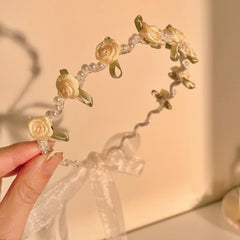 Boho Flower HairBand Braided HeadBand Women Hair Accessories