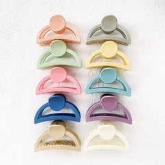 Candy Semicircle Hair Claw Hair Clip - Gift For Her