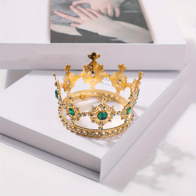 Rhinestone Crown Headband Princess Tiara Birthday Party Prom Headdress