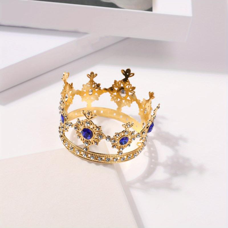 Rhinestone Crown Headband Princess Tiara Birthday Party Prom Headdress
