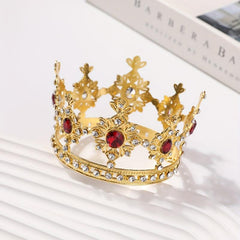 Rhinestone Crown Headband Princess Tiara Birthday Party Prom Headdress