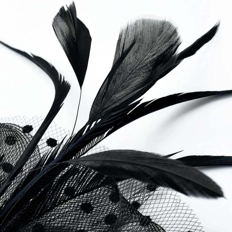 Vintage Flower Headpiece with Clip Hair Accessories
