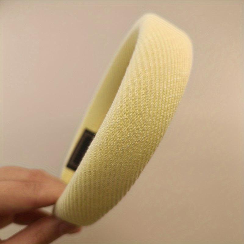 Candy Knitted Sponge Fabric Headband Hair Accessories