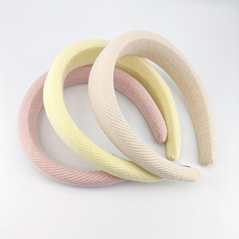Candy Knitted Sponge Fabric Headband Hair Accessories