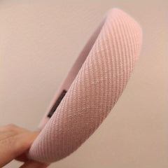 Candy Knitted Sponge Fabric Headband Hair Accessories