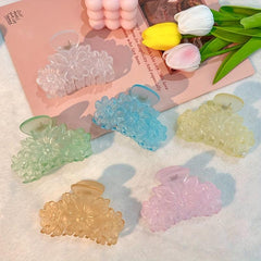 Flower Hair Claw Clip Acrylic Jaw Clamp Hair Decoration