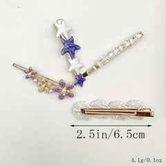 Star Fish Hair Clip Metal Hair Decoration Vacation Travel Accessory