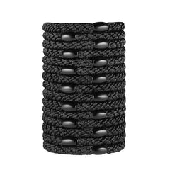 15pcs Boho Thickened Hair Tie High Elasticity Hair Rope Solid Hair Ring