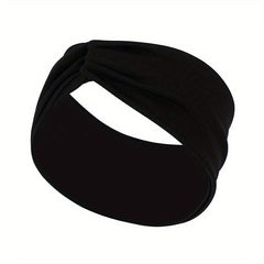 Solid Knotted Headband for Yoga Sports Daily Workout