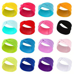 Solid Knotted Headband for Yoga Sports Daily Workout