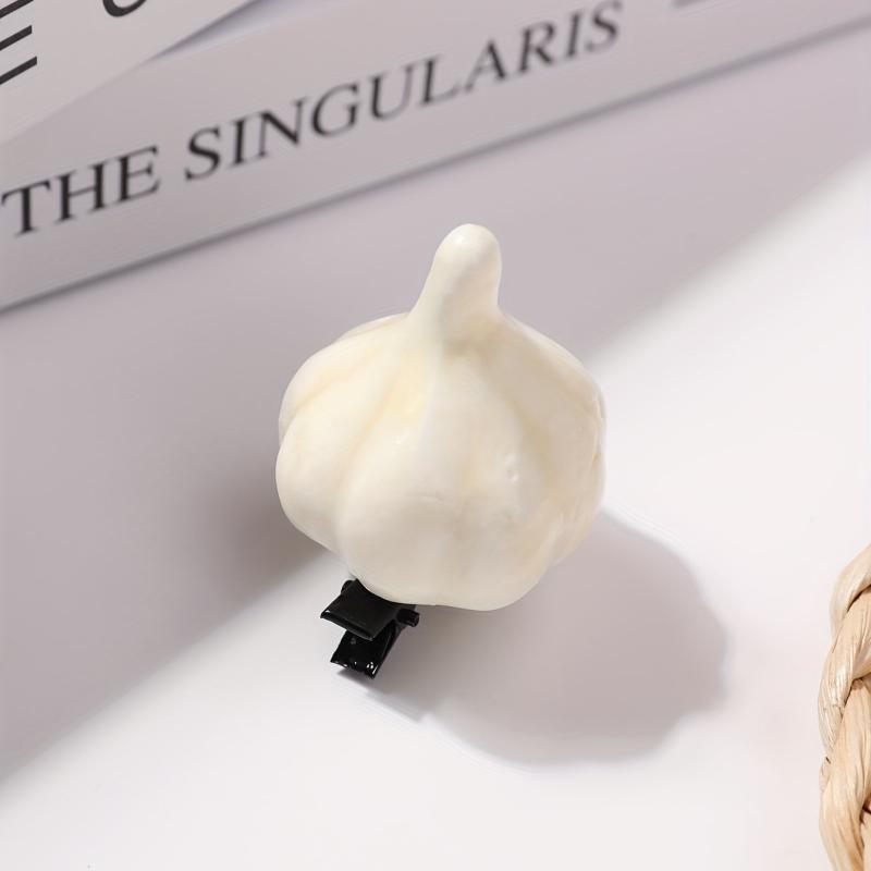 Garlic Shape Hair Clip Funny Duck Billed Side Clip Hair Accessories