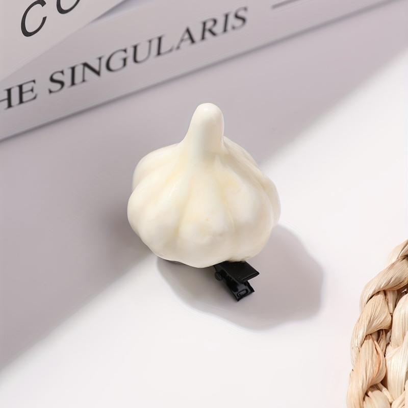 Garlic Shape Hair Clip Funny Duck Billed Side Clip Hair Accessories