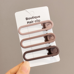 3pcs Metal Duckbill Barrette Hair Clips