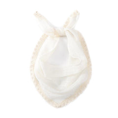 Women's Fabric Lace Headband Hair Wrap Scarf Handkerchief