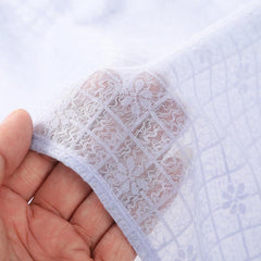 Women's Fabric Lace Headband Hair Wrap Scarf Handkerchief