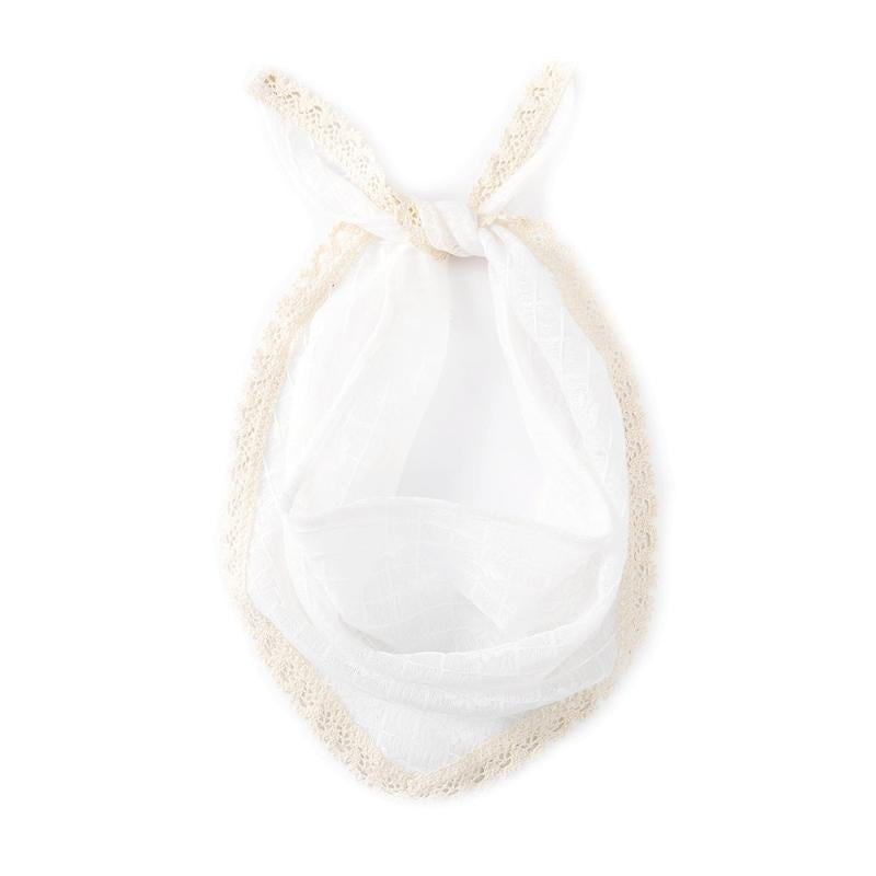 Women's Fabric Lace Headband Hair Wrap Scarf Handkerchief