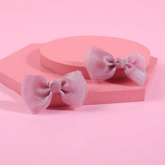 2pcs Mesh Collar Knot Hair Hairpins Geometric Flower Headwear