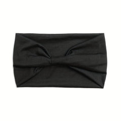 Knotted Headband Solid Bandana Sports Sweatband Hair Accessories