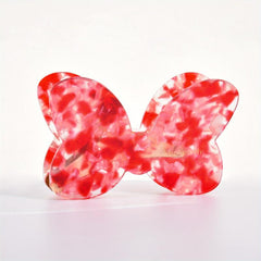 Sparkly Gradient Bow Knot Hair Claw for Women Girls
