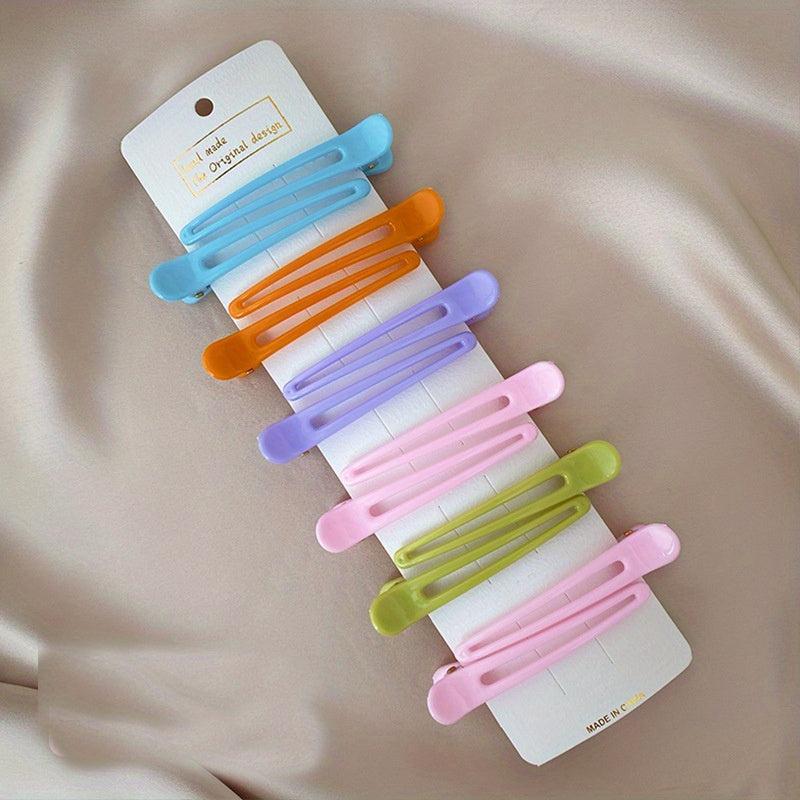 6pcs Hair Clips Non Slip Duck Billed Hair Clips