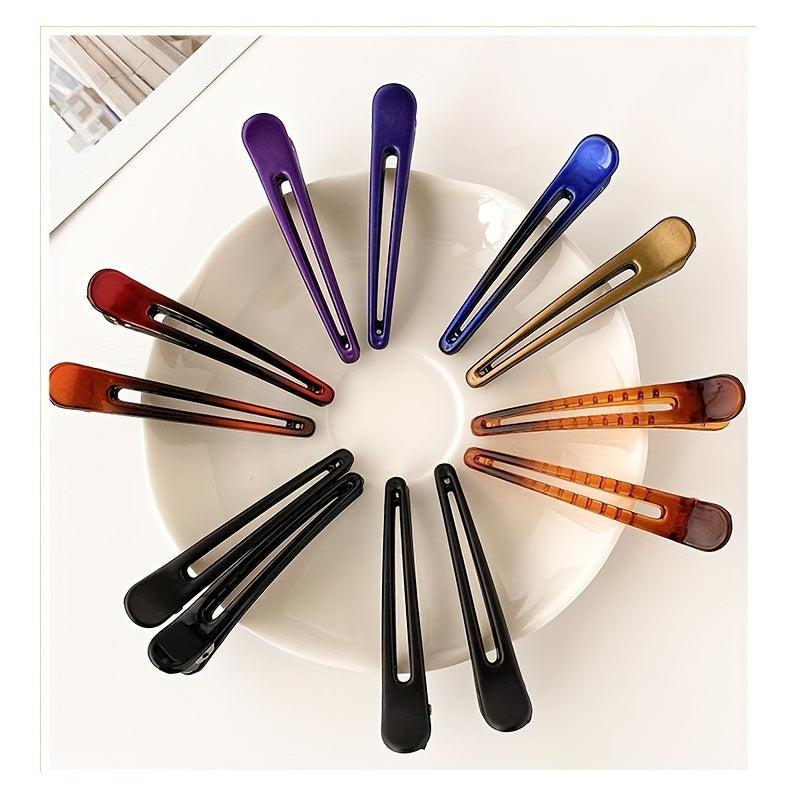 6pcs Hair Clips Non Slip Duck Billed Hair Clips