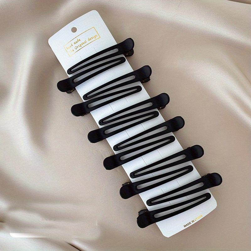 6pcs Hair Clips Non Slip Duck Billed Hair Clips