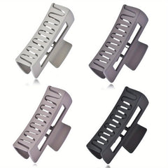 4Pcs Large Non-slip Hair Claw Clips for Women Strong Hold Hair Accessories