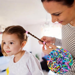 Hair Braiding Accessories Set Hair Bands Rubber Bands Elastic