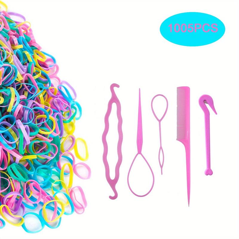 Hair Braiding Accessories Set Hair Bands Rubber Bands Elastic