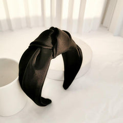Satin Knotted Hairband Women Hair Accessories