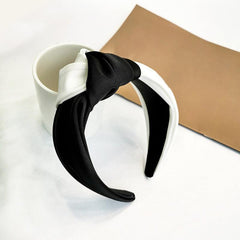 Satin Knotted Hairband Women Hair Accessories