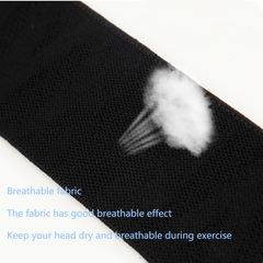 Turban Street Dance Performance Headband Solid Sweatband