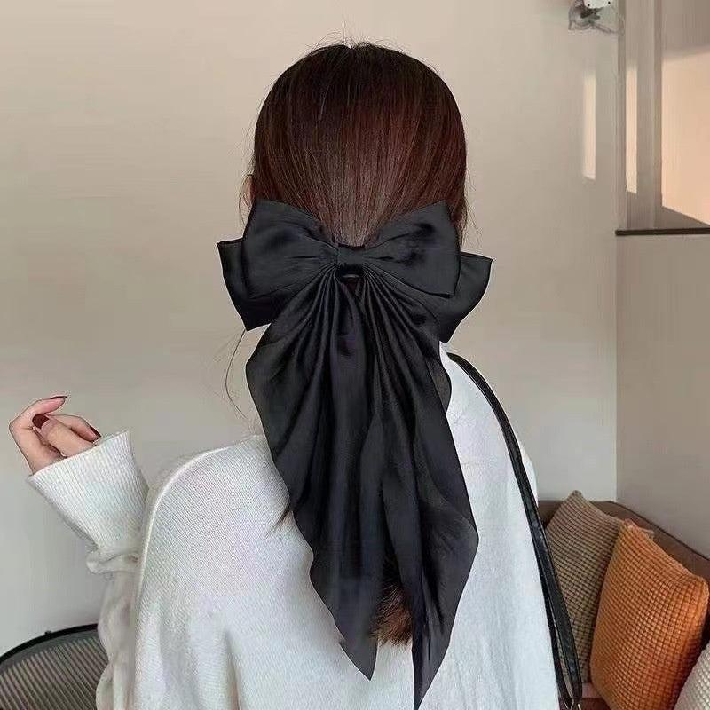 Streamer Bowknot Hair Clip Hair Accessories For Women