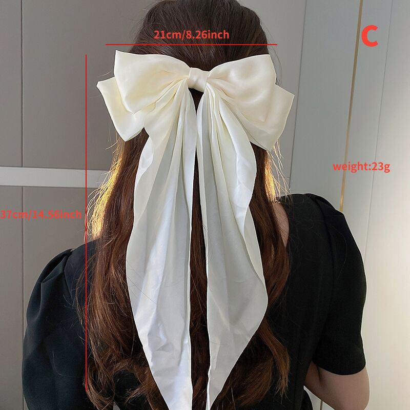 Streamer Bowknot Hair Clip Hair Accessories For Women