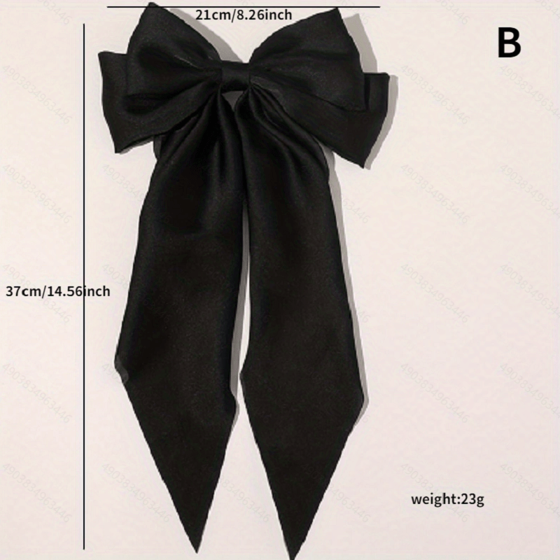 Streamer Bowknot Hair Clip Hair Accessories For Women